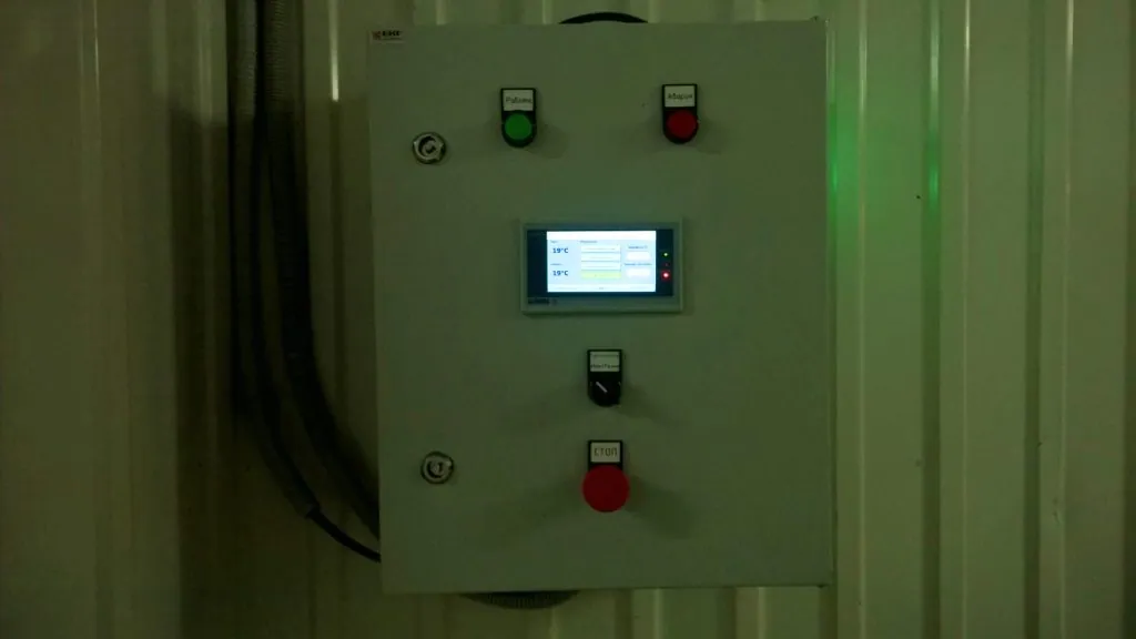 Development of the Automated Control System for the Defrosting Chamber